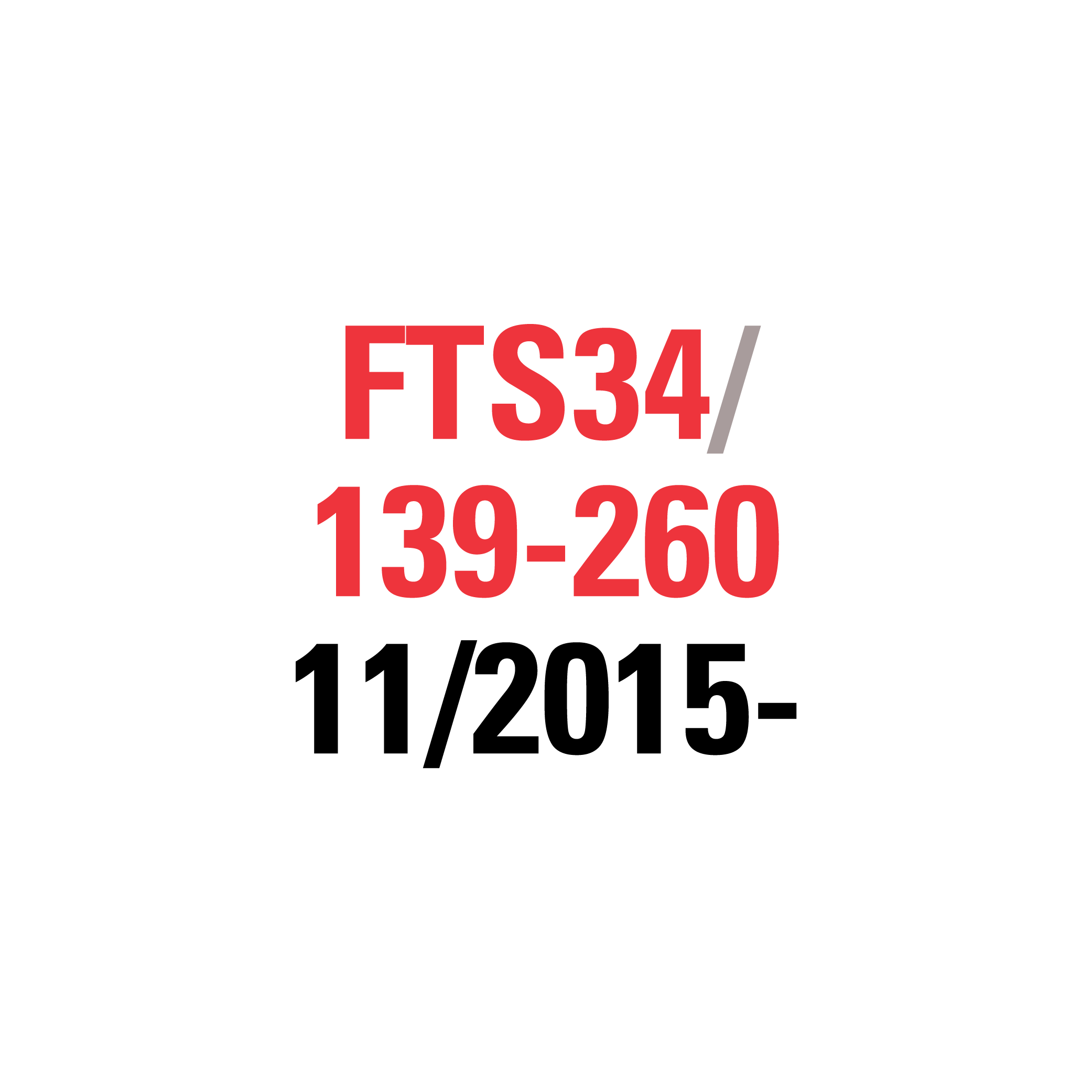 FTS34 12/2007-10/2015